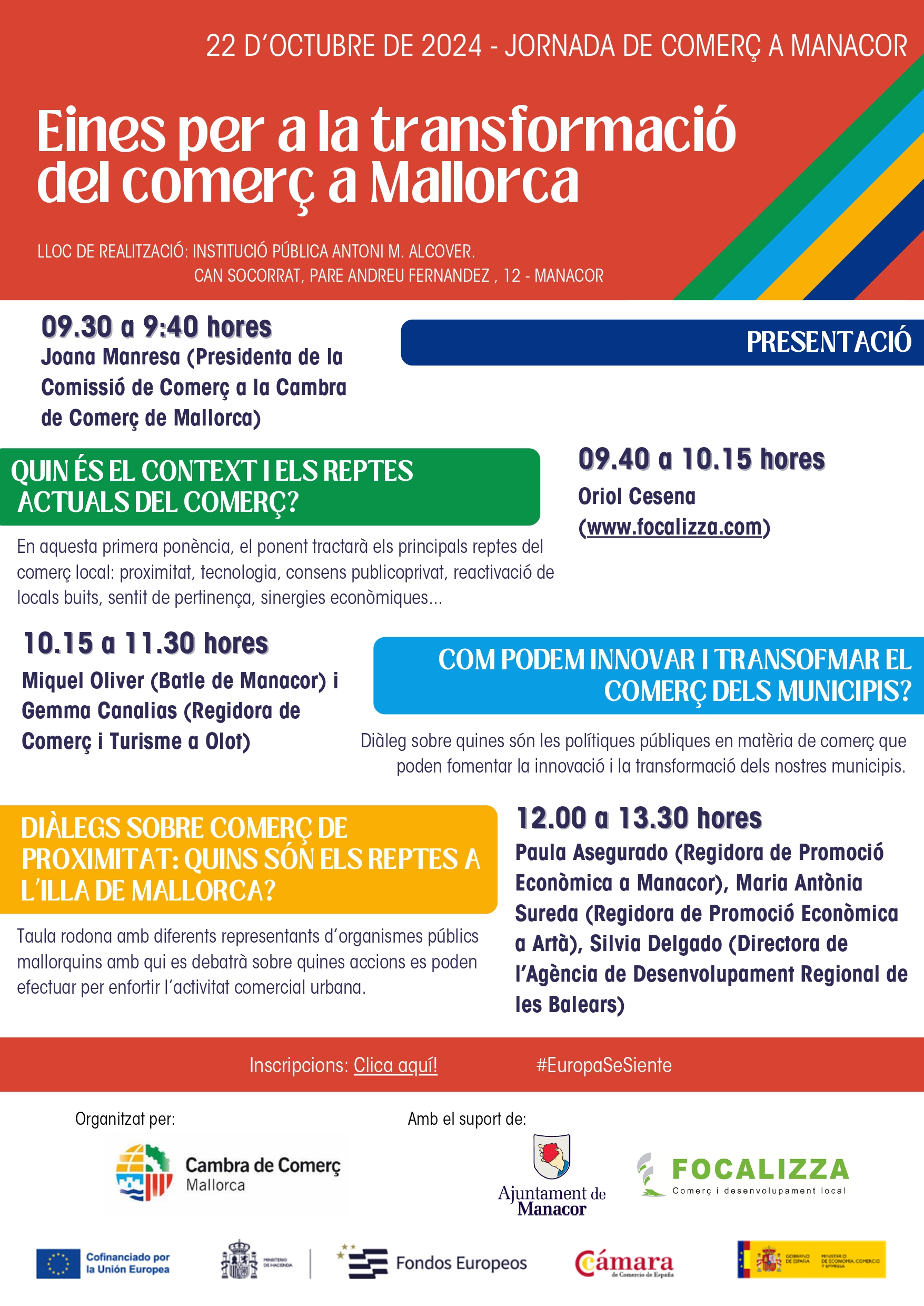 Jornada Eines per a la transformació digital del comerç a Mallorca.