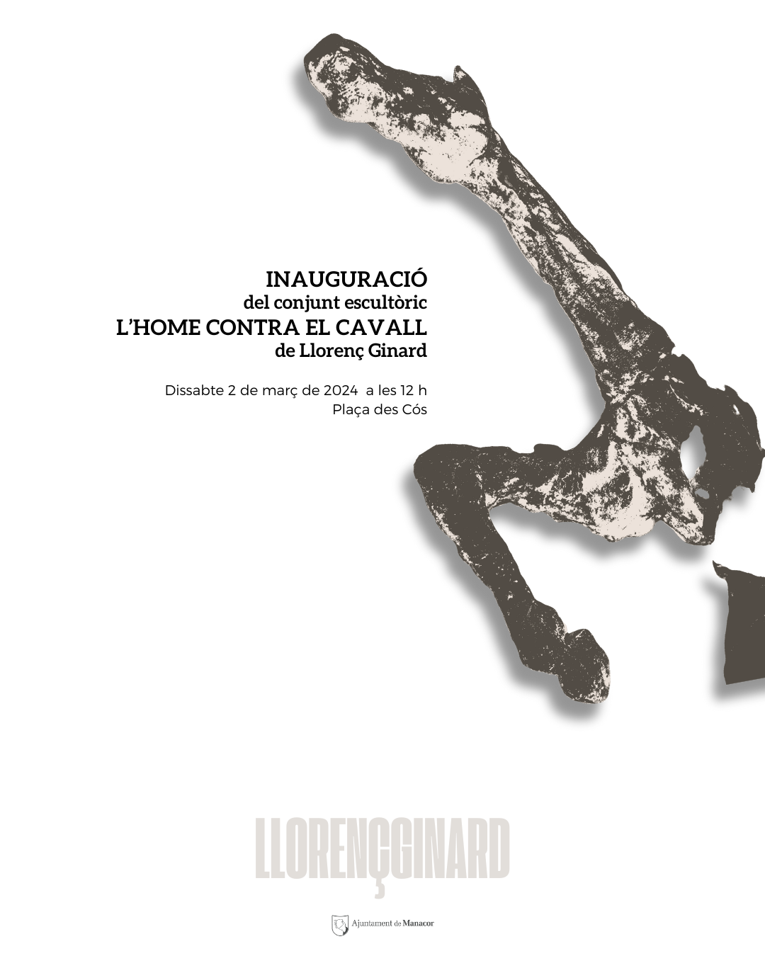 Inauguració Home contra el Cavall. 