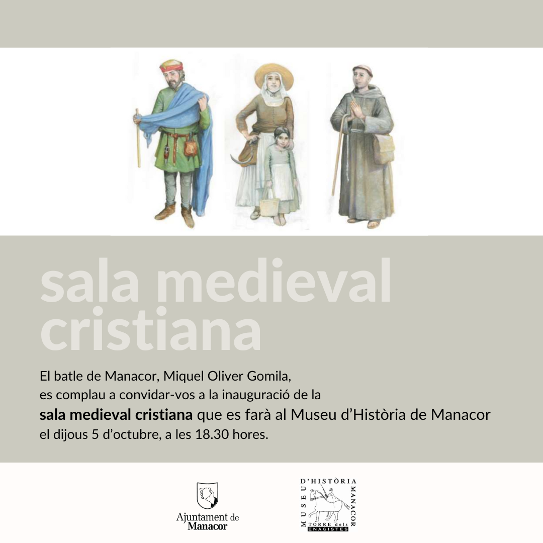 Inauguració de la Sala Medieval Cristiana del Museu d'Història de Manacor 