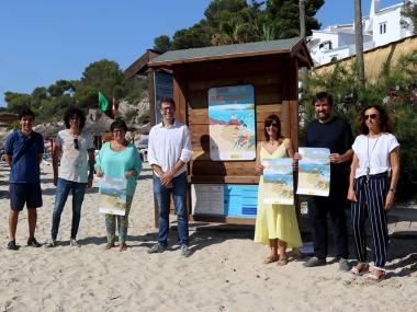 ACTE DE SENYALITZACIÓ DE CALA ANGUILA COM A PLATJA SENSE FUM