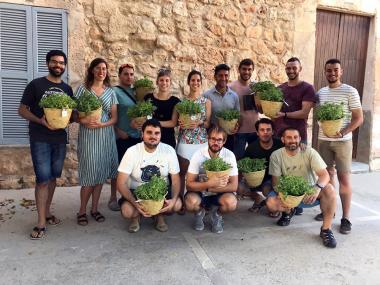 Agraïment de l’Escola Municipal de Mallorquí als Cossiers de Manacor del 2019