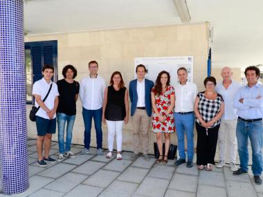 VISITA A LES ACTUACIONS REALITZADES AL PORT DE PORTO CRISTO
