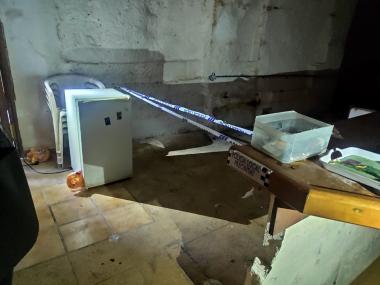 Precinte de la Cova del Pirata. 