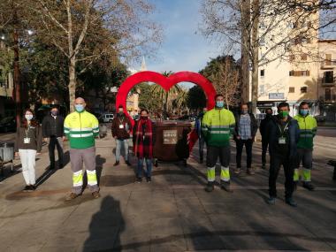 Presentació dels nous contenidors de matèria orgànica. 