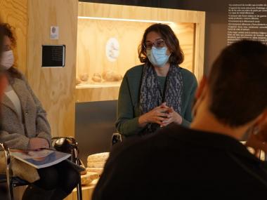 La directora del Museu d'Història de Manacor, Magdalena Salas. 