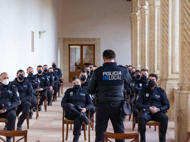 Presa de possessió de 22 policies interins en pràctiques. 