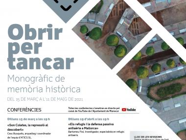 Programa del cicle de memòria històrica Obrir per tancar.