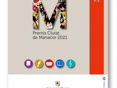 Cartell Premis Ciutat de Manacor 2021. 
