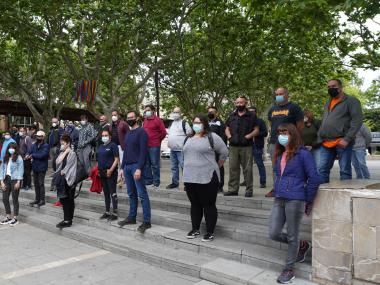 Acte de benvinguda dels 33 nous treballadors de l'Ajuntament de Manacor. 