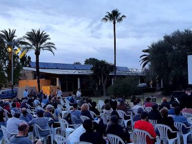 L'estrena del documental va tenir lloc al Parc Municipal. 
