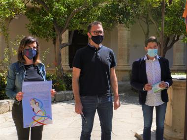 Presentació de les Fires i Festes de Primavera 2021 al Claustre de Sant Vicenç Ferrer. 