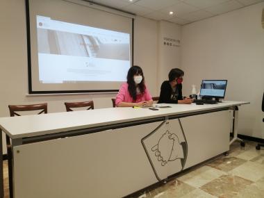 Presentació de la nova web del Servei d'Ocupació de Manacor. 