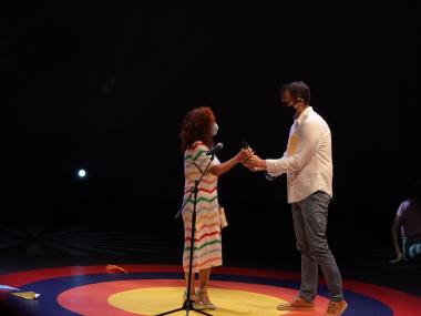 Reconeixement de Mèrits 2021 a Dàmaris Gelabert. 