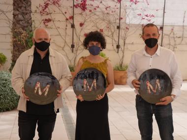 Els guanyadors dels Premis Ciutat de Manacor 2021. 