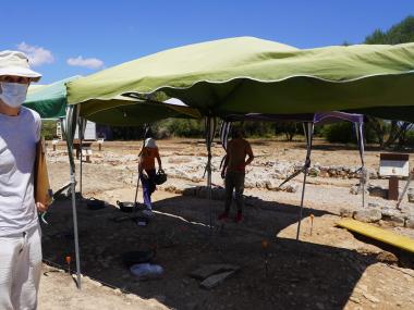 Mateu Riera, codirector de les excavacions. 