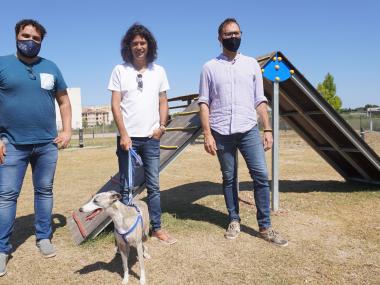 El batle de Manacor, Miquel Oliver; el delegat de Medi Ambient, Sebastià Llodrà; i el delegat de Serveis Generals, Carles Grimalt. 