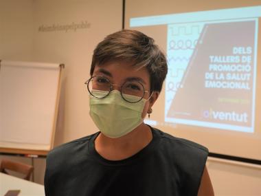 La delegada de Joventut, Carme Gomila. 