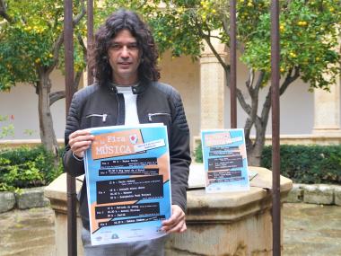 Carles Grimalt durant la presentació de la Fira de la Música de Manacor 2021. 