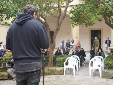 Homenatge a Maria Antònia Oliver, filla predilecta de Manacor. 