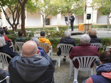 Homenatge a Maria Antònia Oliver, filla predilecta de Manacor. 
