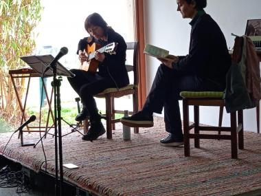 El jardí i el mirall, amb Cesca Vadell i Alícia Olivares.