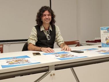 Carles Grimalt ha presentat Manafreak davant els mitjans de comunicació. 