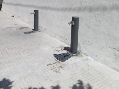 La segona font d'aigua potable ja està en funcionament. 