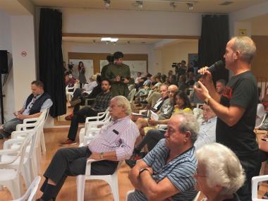 Assemblea oberta a Porto Cristo. 