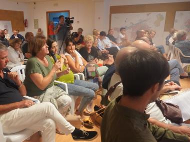 Assemblea oberta a Porto Cristo. 