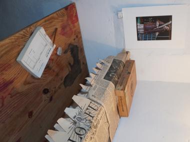 Presentació del nou espai museogràfic de la farinera d'en Beió, aquest dilluns. 