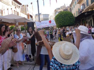 La comparsa guanyadora, L'extinció de les abelles del CEIP Sa Torre. 