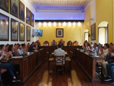 Darrer ple municipal del mandat 2019-2023. 