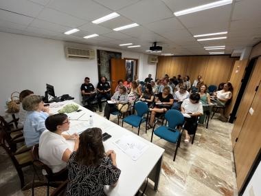 Reunió de principi de curs amb els equips directius dels centres educatius del municipi. 