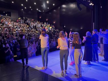 Acte de commemoració dels 50 anys de l'Escola Municipal de Mallorquí. 