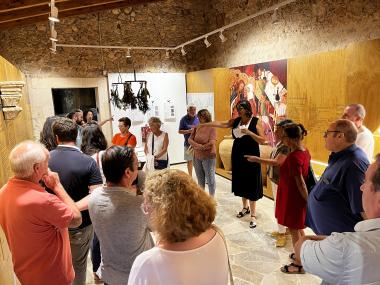 La inauguració comptà amb un nombrós públic assistent. 