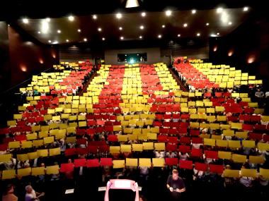 Acte de commemoració dels 50 anys de l'Escola Municipal de Mallorquí. 