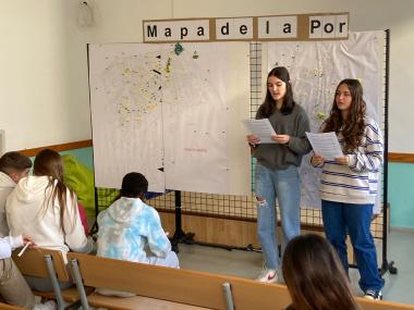 Presentació del Mapa de la Por a l'IES Porto Cristo. 