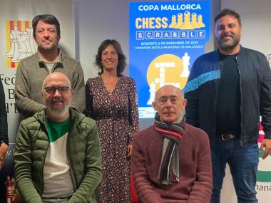 Presentació de Ches & Scrabble al Molí d'en Beió. 