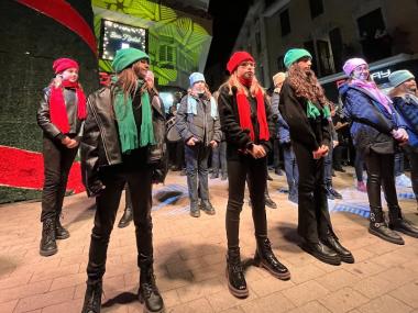 Encesa de llums de Nadal 2023 a Manacor. 