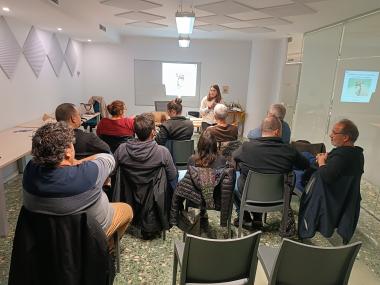 Les dues entitats han participat de la formació impartida per Igualtat. 