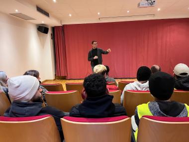 El batle de Manacor, Miquel Oliver, els ha donat la benvinguda aquest divendres en un acte que s’ha celebrat a l’auditori del Conservatori de Manacor