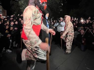 Primer ball de les festes de Sant Antoni 2024. 