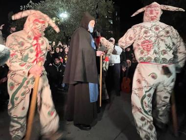 Primer ball de les festes de Sant Antoni 2024. 