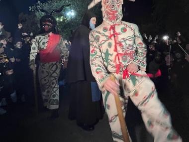 Primer ball de les festes de Sant Antoni 2024. 