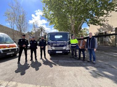 Presentació del nou Servei municipal de Grua 