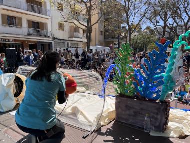 Contacontes musicat 'En Pere i el peixet captiu'. 