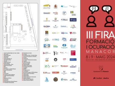 Tríptic III Fira de Formació i Ocupació de Manacor 