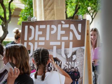 Presentació de la campanya 'Depèn de tu. Viu amb civisme'