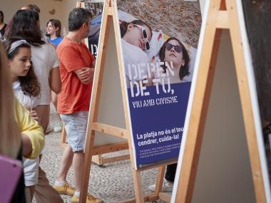 Presentació de la campanya 'Depèn de tu. Viu amb civisme'