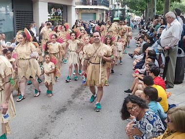 Desfilada de Carrosses i Comparses de les Fires i Festes de Primavera 2024. 